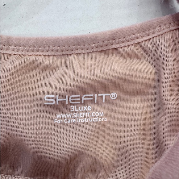 Shefit womens flex sports bra front Zip High impact adjustable blush size 3Luxe - Picture 11 of 16